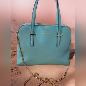 Kate Spade Cedar Street Maise Satchel with Gold Chain Crossbody .